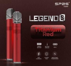 Sp2s思博瑞【暮光红】鈦金版,電子煙主機,通用一代煙彈,傳奇升級版煙桿