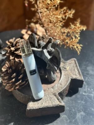 ILIA哩亞電子煙主機,適配通用一代煙彈,【奶油藍】布紋系列煙桿