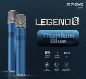 Sp2s思博瑞【流星藍】鈦金版,電子煙主機,通用一代煙彈,傳奇升級版煙桿