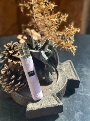 ILIA哩亞電子煙主機,適配通用一代煙彈,【奶油紫】布紋系列煙桿