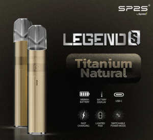 Sp2s思博瑞【鈦原色】鈦金版,電子煙主機,通用一代煙彈,傳奇升級版煙桿