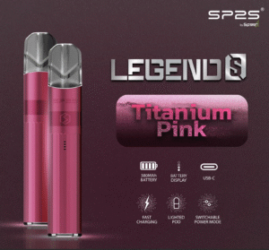 Sp2s思博瑞【鈦粉】鈦金版,電子煙主機,通用一代煙彈,傳奇升級版煙桿