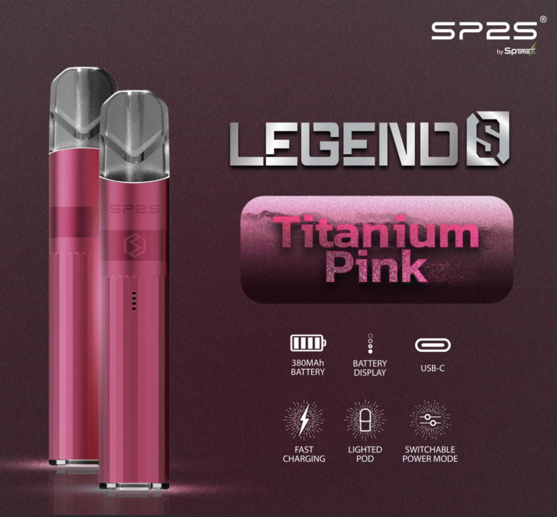 Sp2s思博瑞【鈦粉】鈦金版,電子煙主機,通用一代煙彈,傳奇升級版煙桿
