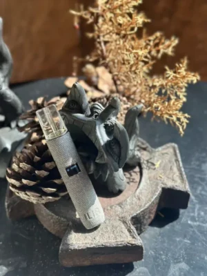 ILIA哩亞電子煙主機,適配通用一代煙彈,【布纹灰】布紋系列煙桿