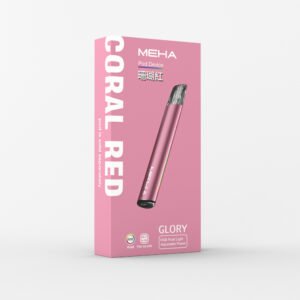 MEHA魅嗨電子煙主機【珊瑚紅】,通用一代電子煙彈,台灣現貨,原裝正品