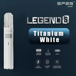 Sp2s思博瑞【鈦鎳白】鈦金版,電子煙主機,通用一代煙彈,傳奇升級版煙桿