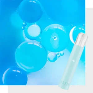 ILIA哩啞電子煙主機,【寶寶蓝】,適配通用一代煙彈, 發光霧化桿
