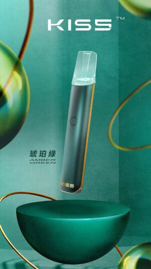 Kis5鎧斯電子煙主機,適配一代煙彈 ,【琥珀綠】多色可選擇