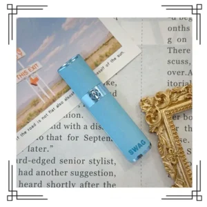SWAG電子煙主機,【皮革藍】皮革系列,通用一代煙彈 ,原裝正品