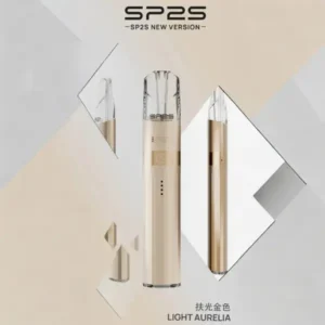 Sp2s思博瑞【扶光金色】鈦金版,電子煙主機,通用一代煙彈,傳奇升級版煙桿