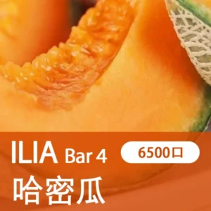 ILIA哩亞,BAR 4一次性/拋棄式電子煙,【沁甜蜜瓜】6500口霧化棒