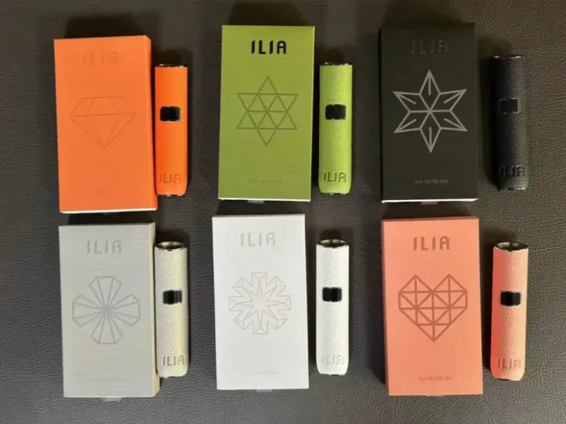 ILIA哩亞電子煙主機,適配通用一代煙彈,皮革系列煙桿：圖片 3