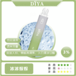 【冰冰爆爆】DIYA叮啞 一次性7500口Puffs、一次性抛棄式電子煙、 高顔值、原裝正品、台灣現貨