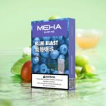 【藍莓寶珠】Meha魅嗨煙彈、電子煙煙彈、通用一代主機、口感細膩