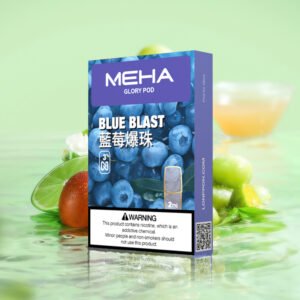 【藍莓寶珠】Meha魅嗨煙彈、電子煙煙彈、通用一代主機、口感細膩