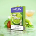 【海鹽檸檬】Meha魅嗨煙彈、電子煙煙彈、通用一代主機、口感細膩