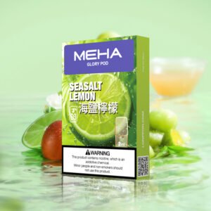 【海鹽檸檬】Meha魅嗨煙彈、電子煙煙彈、通用一代主機、口感細膩