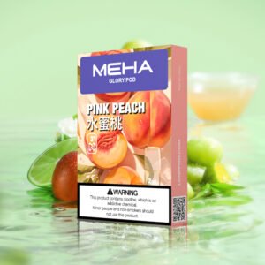 【水蜜桃】Meha魅嗨煙彈、電子煙煙彈、通用一代主機、口感細膩