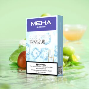 【靈魂冰泉】Meha魅嗨煙彈、電子煙煙彈、通用一代主機、口感細膩