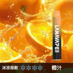 LANA ZOLT,一次性/拋棄式電子煙, 【橙汁】8000口大容量