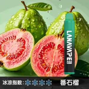 LANA ZOLT,一次性/拋棄式電子煙, 【番石榴】8000口大容量