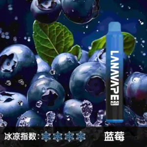 LANA ZOLT,一次性/拋棄式電子煙, 【藍莓】8000口大容量