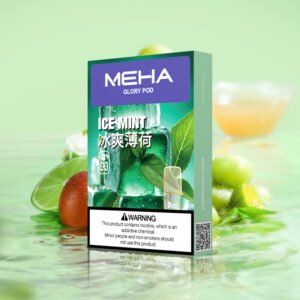 【冰爽薄荷】Meha魅嗨煙彈、電子煙煙彈、通用一代主機、口感細膩