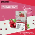 【蔓越莓】LANA發光電子煙煙彈、 通用ILIA、SP2S、RELX、DIYA、VAKA等一代主機、原裝正品、7-11貨到付款