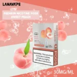 【水蜜桃】LANA發光電子煙煙彈、 通用ILIA、SP2S、RELX、DIYA、VAKA等一代主機、原裝正品、7-11貨到付款