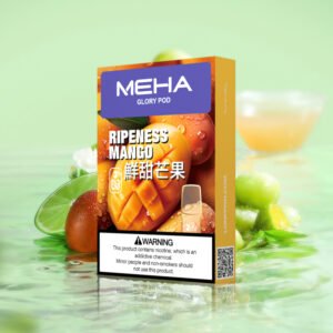 【鮮甜芒果】Meha魅嗨煙彈、電子煙煙彈、通用一代主機、口感細膩