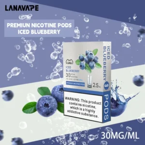 【藍莓】LANA發光電子煙煙彈、 通用ILIA、SP2S、RELX、DIYA、VAKA等一代主機、原裝正品、7-11貨到付款